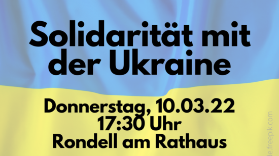 Solidaritaet mit der Ukraine